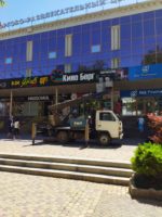 Аренда автовышки в Симферополе - фото на объекте, в работе