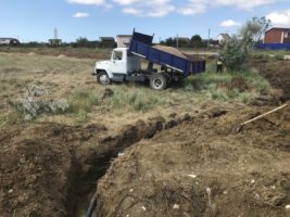 Самосвал ГАЗ в работе, Симферополь