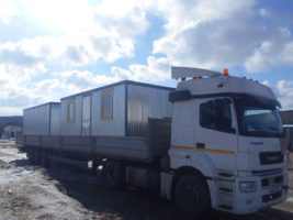 Длинномер в работе, Симферополь, Крым